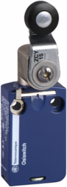 Limit switch, Limit switches XC Standard, XCMD, thermoplastic roller lever, 1NC+1 NO, slow, 1 m