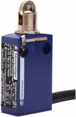 Limit switch, Limit switches XC Standard, XCMD, roller plunger, 2NC + 2 NO, ATEX/IECEx
