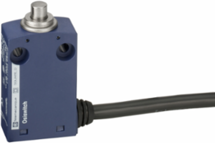 Limit switch, Limit switches XC Standard, XCMN, metal end plunger, 1NC+1 NO, snap, 2 m
