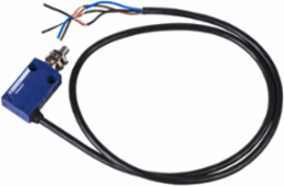 Limit switch, Limit switches XC Standard, XCMN, M12 metal end plunger, 1NC+1 NO, snap, 1 m