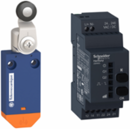 Wireless pack, Limit switches XC Standard, limit switch XCMW, of XCMW115 + receiver 2 relays