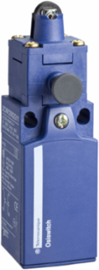 Limit switch, Limit switches XC Standard, XCNR, steel roller plunger, 1NC+1 NO, snap, M20