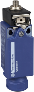 Limit switch, Limit switches XC Standard, XCPR, metal end plunger, 1NC+1 NO, snap, 1/2NPT