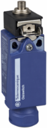 Limit switch, Limit switches XC Standard, XCPR, metal end plunger, 1NC+1 NO, snap, 1/2NPT
