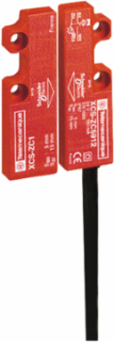 Coded magnetic switch, Telemecanique Safety switches XCS, XCSDMC, 1 NC + 1 NO, staggered, 5 m