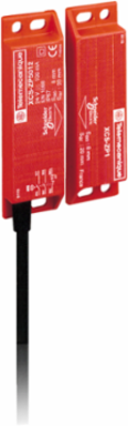 Coded magnetic switch, Telemecanique Safety switches XCS, XCSDMP, 2 NC + 1 NO, 1 NC staggered, 2 m