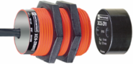 Coded magnetic switch, Telemecanique Safety switches XCS, XCSDMR, 1 NC + 1 NO, staggered, 2 m