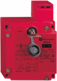 Safety switch, Telemecanique Safety switches XCS, metal XCSE, 1NC+2 NO, slow break, 2 entries tapped 1/2" NPT, 24 V