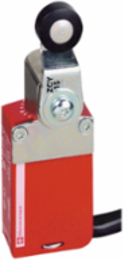 Safety limit switch, Telemecanique Safety switches XCS, XCSM, metal, roller plunger, 2 NC + 1 NO, cable 10 m