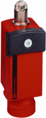 Safety limit switch, Telemecanique Safety switches XCS, plastic, roller plunger, 2NC+1 NO, 1entry tapped M20x1.5