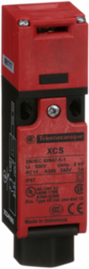 Preventa XCS, safety switches, plastic safety switch, 1 NC and 1 NO, slow break, 1 entry tapped 0.5 inch NPT