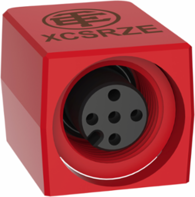 M12 plug for XCSRC Daisy Chain models, Telemecanique Safety switches XCS, Loopback device