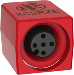 M12 plug for XCSRC Daisy Chain models, Telemecanique Safety switches XCS, Loopback device