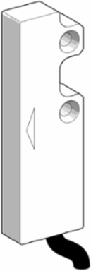 Telemecanique Safety switches XCS, non magnetic shim, for coded magnetic switch XCSDMC