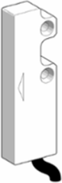 Telemecanique Safety switches XCS, non magnetic shim, for coded magnetic switch XCSDMC