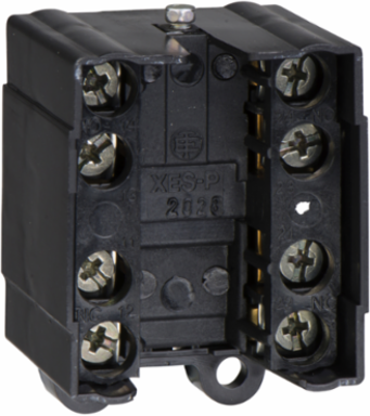 Limit switch contact block, Limit switches XC Standard, for XCKJ, 2 C/O, 2 wires, snap action