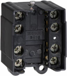 Limit switch contact block, Limit switches XC Standard, for XCKJ, 2 C/O, 2 wires, snap action