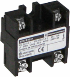 Limit switch contact block, Limit switches XC Standard, XESP, 1C/O snap action, simultaneous, silver plated