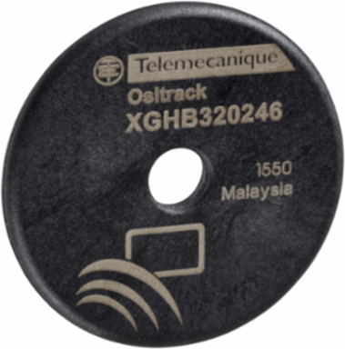 Electronic tag, Radio frequency identification XG, RFID 13.56 MHz, disc Ø 30 x 3, 2000 Bytes
