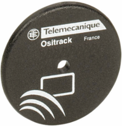 Electronic tag, Radio frequency identification XG, RFID 13.56 MHz, disc Ø 50 x 3, 112 Bytes