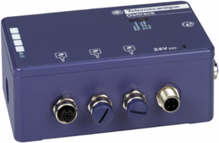 Connection Ethernet box, Radio frequency identification XG, Modbus TCP/IP, 3 channels for XGCS smart antennas