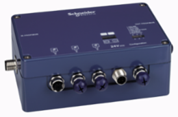 Connection Profibus box, Radio frequency identification XG, DP, 3 channels for XGCS smart antennas