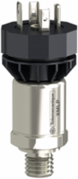 Electronic pressure sensors, Pressure sensors XM, transmitter, XMLP, 10 bar, G1/4 A male, 0...10 V, DIN, set of 1
