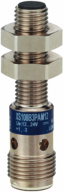 inductive sensor XS1 M8, L45mm, stainless, Sn2.5mm, 12..24VDC, M12