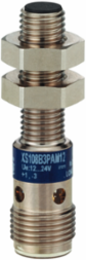 inductive sensor XS1 M8, L45mm, stainless, Sn2.5mm, 12..24VDC, M12