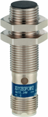 inductive sensor XS1 M12, L50mm, brass, Sn4mm, 12..24VDC, M12