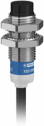Inductive proximity sensors XS, inductive sensor XS2 M12, L37mm, brass, Sn8mm, 12...24 VDC, cable 5 m