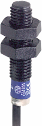 Inductive proximity sensors XS, inductive sensor XS4 M8, L33mm, PPS, Sn2.5 mm, 12...24 VDC, cable 2 m