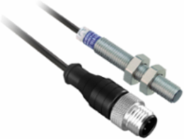 Inductive proximity sensors XS, inductive sensor XS5 M8, L61mm, stainless, Sn1.5 mm, 12...48 VDC, M12 0.8 m