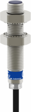 Inductive proximity sensors XS, inductive sensor XS5 M8, L33mm, stainless, Sn1.5 mm, 12...24 VDC, cable 2 m