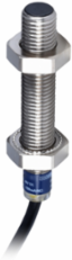 Inductive proximity sensors XS, inductive sensor XS5 M8, L33mm, stainless, Sn1.5 mm, 12...24 VDC, cable 2 m