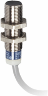 Inductive proximity sensors XS, inductive sensor XS5 M12, L35mm, brass, Sn2mm, 12...24 VDC, cable 2 m