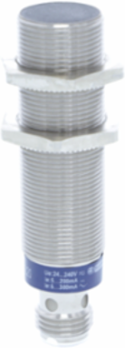 Inductive proximity sensors XS, inductive sensor XS5 M18, L73mm, brass, Sn5mm, 24...240VAC/DC, 1/2"