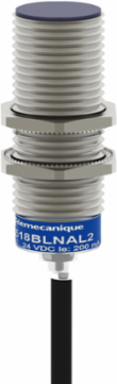 Inductive proximity sensors XS, inductive sensor XS5 M18, L62mm, brass, Sn5mm, 12...48 VDC, cable 2 m