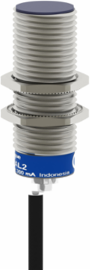 Inductive proximity sensors XS, inductive sensor XS6 M8, L33mm, brass, Sn2.5 mm, 12...24 VDC, cable 2 m