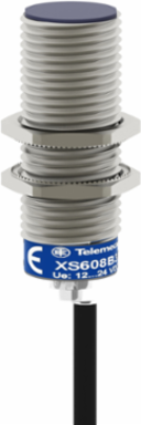 Inductive proximity sensors XS, inductive sensor XS6 M8, L33mm, brass, Sn2.5 mm, 12...24 VDC, cable 2 m