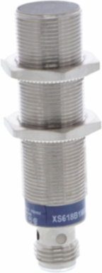 Inductive proximity sensors XS, inductive sensor XS6 M18, L73mm, brass, Sn8mm, 24...240VAC/DC, 1/2"