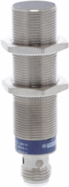 Inductive proximity sensors XS, inductive sensor XS6 M18, L73mm, brass, Sn8mm, 24...240VAC/DC, 1/2"