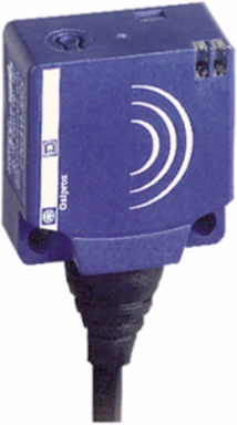 Inductive proximity sensors XS, inductive sensor XS8 26x26x13, PBT, Sn15mm, 24...240VAC/DC, cable 2 m