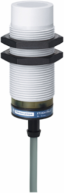 Telemecanique Capacitive proximity sensors XT, cylindrical M30, plastic, Sn 15 mm, cable 2 m