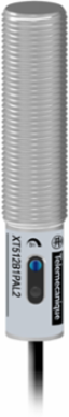 Telemecanique Capacitive proximity sensors XT, M12, brass, 3-wire, Sn 2mm, 24 V DC, cable 2m, 1 NC