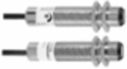 Safety thru beam pair photo electric sensors, Preventa Safety detection, security light curtain XU2 S, of body, 750...1200 mm, 12...24 V