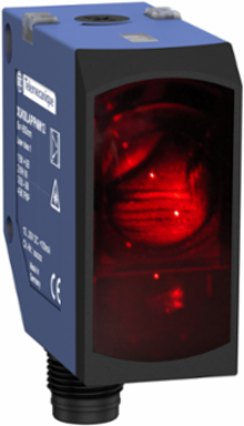 Photoelectric sensors XU, photo electric laser sensor, XUK, background suppression, Sn 0,8 m -10...30 VDC M12