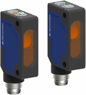 Photoelectric sensors XU, miniature, thru beam, Smax=30 m, system, NPN, connector M8