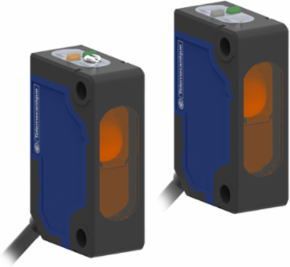 Photoelectric sensors XU, miniature, thru beam, Smax=30 m, system, PNP, cable 2 m