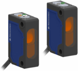 Photoelectric sensors XU, miniature, thru beam, Smax=30 m, system, PNP, cable 2 m